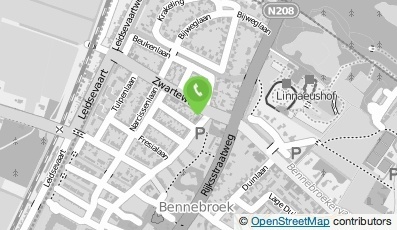 Bekijk kaart van Ambulancepost Hillegom  in Hillegom