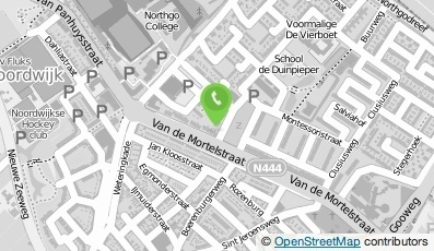Bekijk kaart van Hoogenraed & Partners B.V.  in Noordwijk (Zuid-Holland)