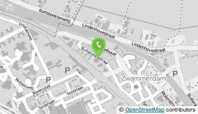 Bekijk kaart van L. de Graaf in Zwammerdam