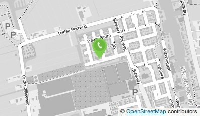 Bekijk kaart van Belast./Administratie Kantoor De Witte van Middelkoop in Woubrugge