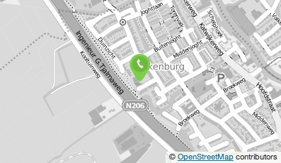 Bekijk kaart van OBS De Dubbelburg in Valkenburg (Zuid-Holland)