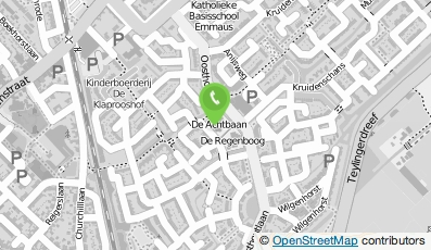 Bekijk kaart van OBS De Achtbaan in Voorhout