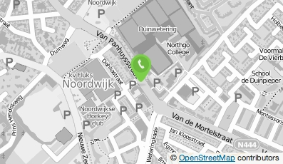 Bekijk kaart van OBS De Witte School in Noordwijk (Zuid-Holland)