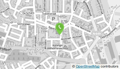 Bekijk kaart van Stichting Begraafplaatsen Rijnsburg in Leiden