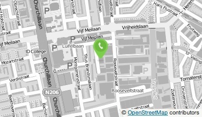 Bekijk kaart van Cardea Jeugdzorg  in Leiden