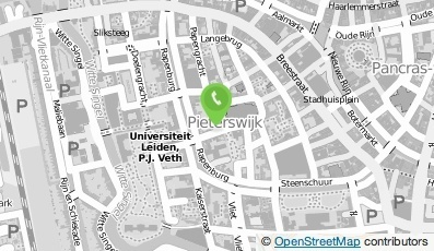 Bekijk kaart van Vereniging Pieterskerkhof 4C te Leiden in Leiden