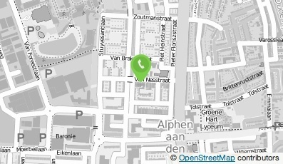 Bekijk kaart van Vereniging Luifels van Nesstraat in Alphen aan den Rijn