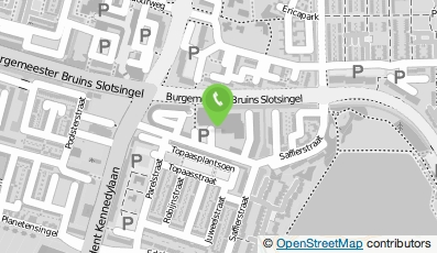 Bekijk kaart van Dependance Diamantstraat, D- locatie in Alphen aan den Rijn