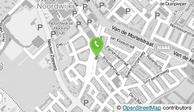 Bekijk kaart van Bibliotheek Noordwijk in Noordwijk (Zuid-Holland)