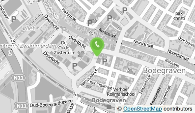 Bekijk kaart van Stichting ter Ondersteuning van het Motorracen in Bodegraven