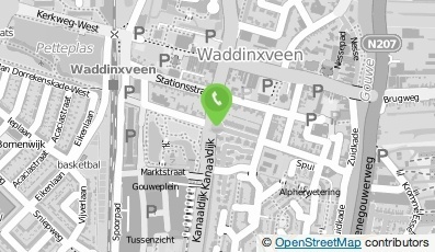 Bekijk kaart van Kinderboerderij Dierendal  in Waddinxveen