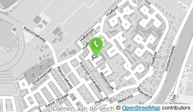 Bekijk kaart van 't Kapsalonnetje Merina Brouwer in Loenen aan De Vecht