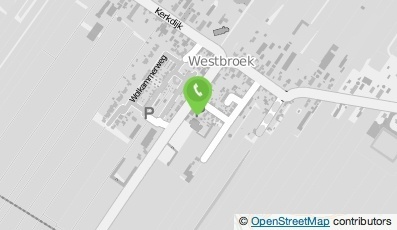 Bekijk kaart van 't Kompas School met de Bijbel  in Westbroek