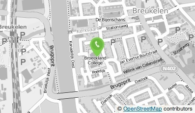 Bekijk kaart van Broeckland College voor Mavo Vbo Lwoo in Breukelen