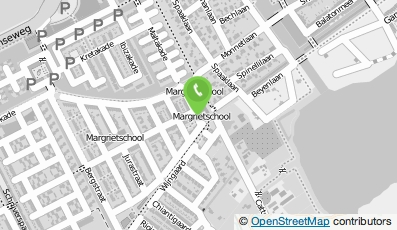 Bekijk kaart van Margrietschool in Woerden