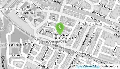 Bekijk kaart van Verhoeff-Rollmanschool in Bodegraven