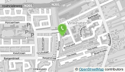 Bekijk kaart van Regionale Bibliotheek Angstel, Vecht en Venen Vest. Vinkeveen in Vinkeveen