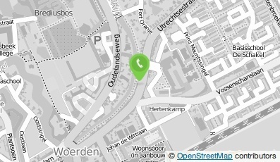 Bekijk kaart van Pedicure Voetverzorging Willeke Noorthoek in Woerden