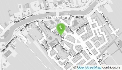 Bekijk kaart van Hoveniersbedrijf Rico Sonnema  in Giessenburg