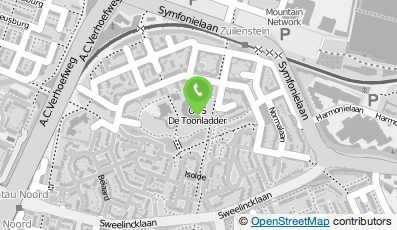 Bekijk kaart van De Toonladder in Nieuwegein
