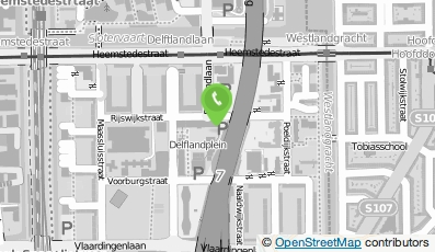 Bekijk kaart van Fysio Amsterdam West in Amsterdam