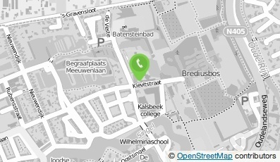 Bekijk kaart van VVE app.gebouw 'Brediushof' ad Kievitstraat te Woerden in Woerden