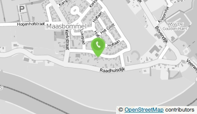 Bekijk kaart van Transparant in Maasbommel