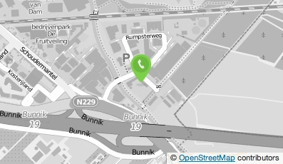 Bekijk kaart van Gemeentewerf gemeente Bunnik in Bunnik
