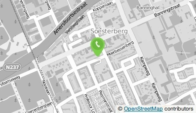 Bekijk kaart van Stichting De Drie Eiken  in Soesterberg