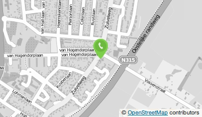 Bekijk kaart van Raaijmakers Adm. en Advies Diensten B.V. in Hoog Keppel