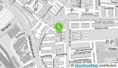 Bekijk kaart van OBV C.V.  in Amersfoort