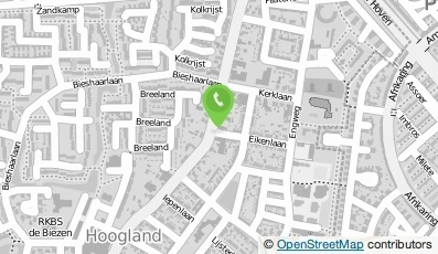 Bekijk kaart van Gerard Schoonderbeek  in Hoogland