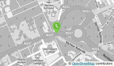 Bekijk kaart van Parkflat 'De Lichtenberg' in Amersfoort
