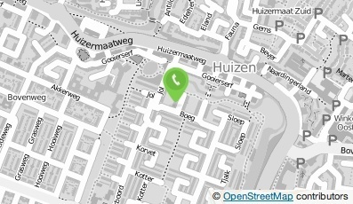 Bekijk kaart van Schildersbedrijf Mark Horvath  in Huizen
