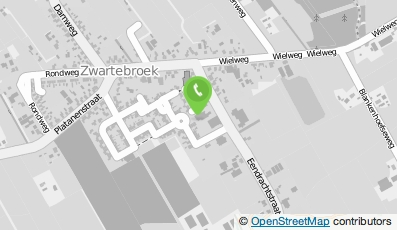 Bekijk kaart van Kindercentrum Het Anker in Zwartebroek