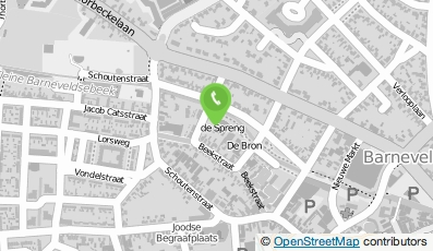Bekijk kaart van Kindcentrum De Spreng in Barneveld