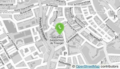 Bekijk kaart van OBS Triangel in Weesp