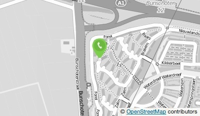 Bekijk kaart van Vereniging Woongroep van Senioren INSULINDE Stadstuin in Amersfoort