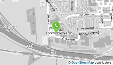 Bekijk kaart van Van Lodenstein College in Hoevelaken