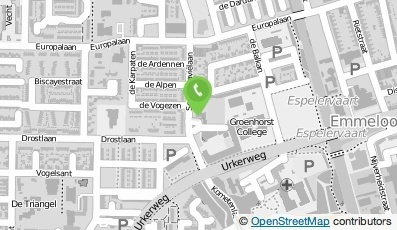Bekijk kaart van Voedingsadviesbureau Marjolijn Bakker in Emmeloord