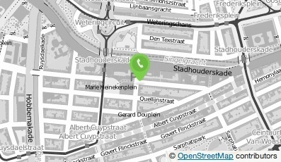 Bekijk kaart van Kinder Oefentherapie Stegeman in Amsterdam