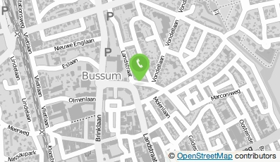 Bekijk kaart van Massagepraktijk van Engelen in Bussum