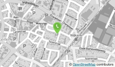 Bekijk kaart van Oefentherapie Cesar Nijkerk, locatie De Nije Veste in Nijkerk