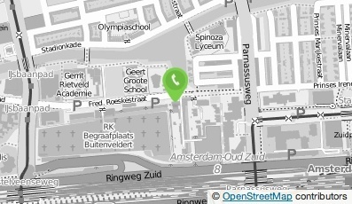 Bekijk kaart van B.V. Uitvaart Centrum 'De Algemene' U.C.A. in Amsterdam