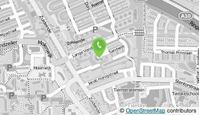 Bekijk kaart van Schoonmaakbedrijf en Glazenwasserij Uitvlugt in Amsterdam