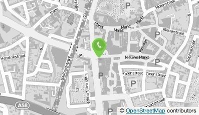 Bekijk kaart van Tempo-Team Inhouse Services B.V. in Roosendaal
