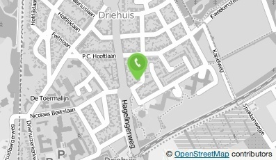 Bekijk kaart van Autorijschool Van Deventer in Driehuis