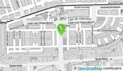 Bekijk kaart van Rooms Katholieke Basisschool de Mijlpaal/ASKO bestuursbur. in Amsterdam