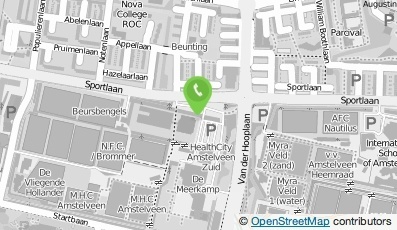 Bekijk kaart van Stichting Sportbedrijf Amstelveen in Amstelveen
