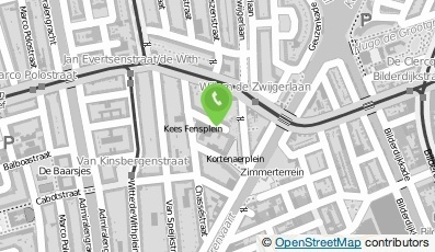 Bekijk kaart van Wassenaar Obdamstraat  in Amsterdam